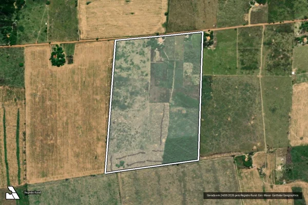 Imagem de satélite de Fazenda São Pedro em AÇAILÂNDIA - MA