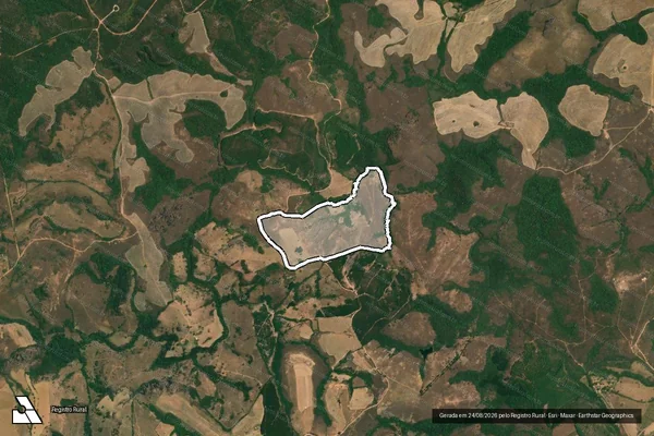 Imagem de satélite de Pitas em ANDRELÂNDIA - MG