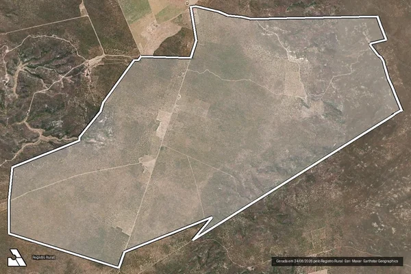 Imagem de satélite de SERRA DOS PILAR em PARAMBU - CE