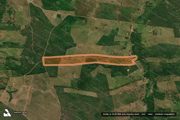 Imagem de satélite de FAZENDA COCALIM em TUNTUM - MA