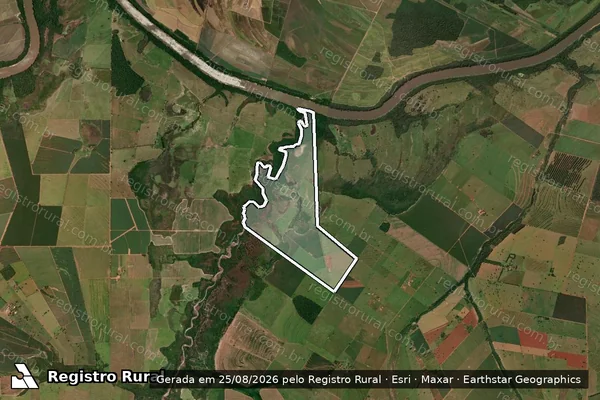 Imagem de satélite de Fazenda Tapiracui I em CIDADE GAÚCHA - PR