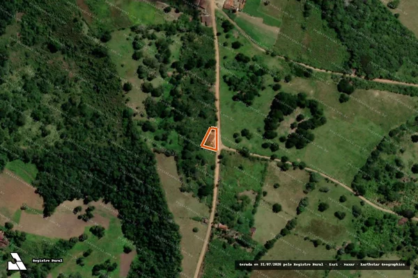 Imagem de satélite de SITIO CHÃ DE SANTA TEREZA em SOLÂNEA - PB