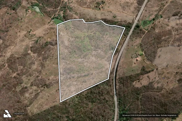Imagem de satélite de FAZENDA BAMBURRAL em SALINAS - MG