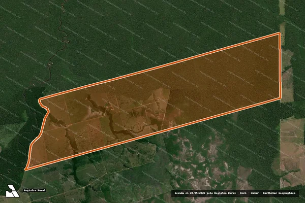 Imagem de satélite de FAZENDA RIO CLARO em MANICORÉ - AM
