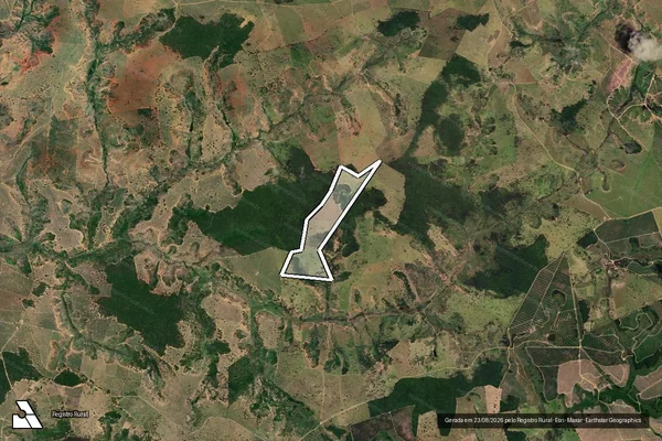 Imagem de satélite de FAZENDA SAO SEBASTIAO em CARLOS CHAGAS - MG