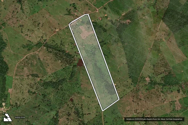 Imagem de satélite de CHACARA SAO JOSE em ARAGUANÃ - TO