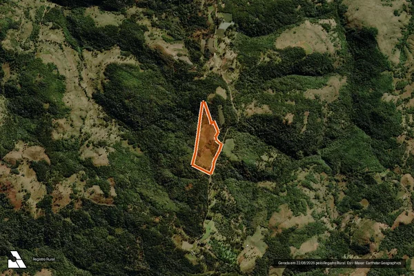 Imagem de satélite de FAZENDA CAVALOS ZAINOS MATR.11804 em SÃO JOSÉ DOS AUSENTES - RS