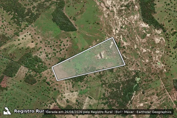 Imagem de satélite de SITIO SAO JOSE em TABULEIRO DO NORTE - CE