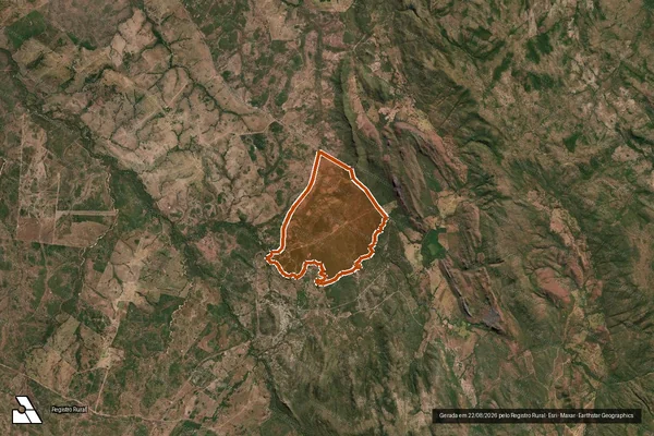 Imagem de satélite de Fazenda Rio Formoso em ARRAIAS - TO