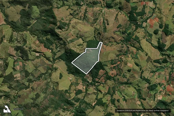 Imagem de satélite de Fazenda Jabuticaba (Morro da Onca) em RIO MANSO - MG