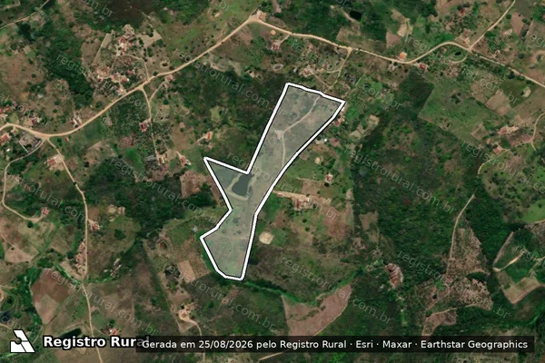 Imagem de satélite de SITIO CALDEIRAO em ESPERANÇA - PB