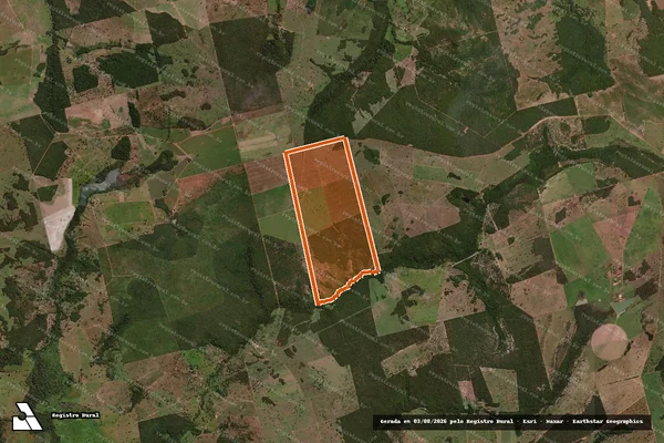 Imagem de satélite de FAZENDA SANTA LUZIA em CARIRI DO TOCANTINS - TO