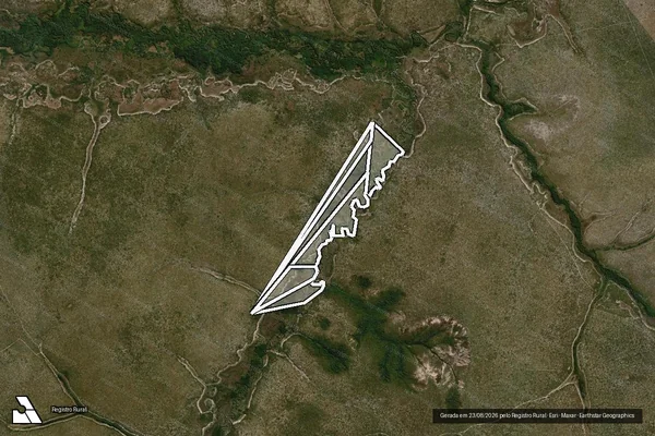 Imagem de satélite de FAZENDA MATO GRANDE GLEBA 09/GL 04 em FORMOSO - MG