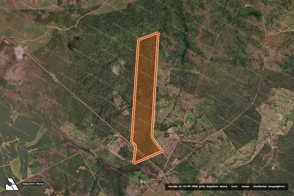 Imagem de satélite de FAZENDA SAO MARCOS - PARTE LT 30 em BOM JESUS DO TOCANTINS - TO