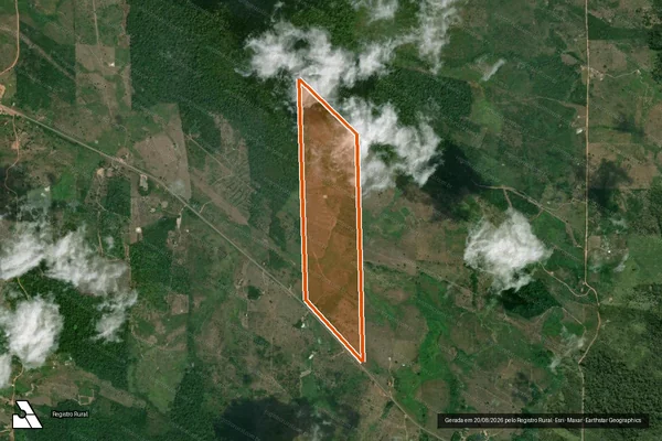 Imagem de satélite de FAZENDA SERRA VERDE em PACAJÁ - PA