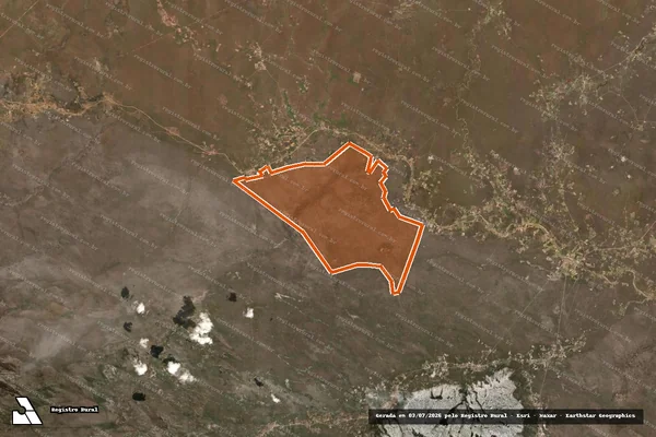 Imagem de satélite de FAZENDA BOA ESPERANCA em PILÃO ARCADO - BA