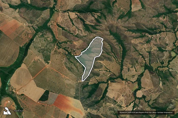 Imagem de satélite de Fazenda Brejo Grande em VAZANTE - MG