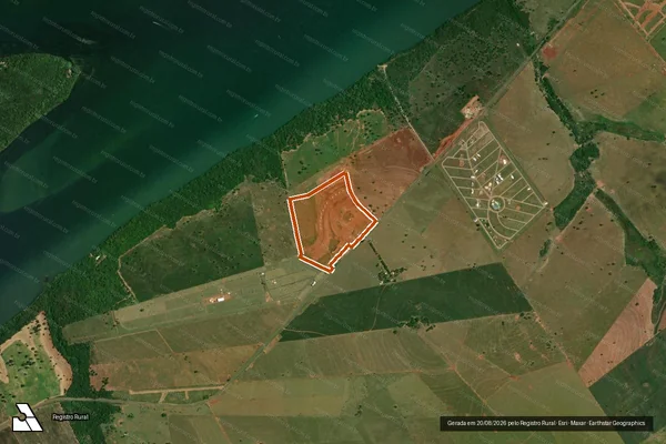Imagem de satélite de SITIO WR1 em SÃO PEDRO DO PARANÁ - PR