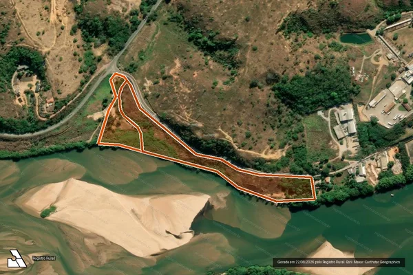 Imagem de satélite de FAZENDA CANTO DO RIO em COLATINA - ES