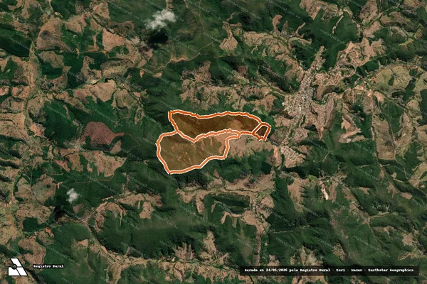Imagem de satélite de SANTO ANTONIO DA PENITENCIA em SABINÓPOLIS - MG