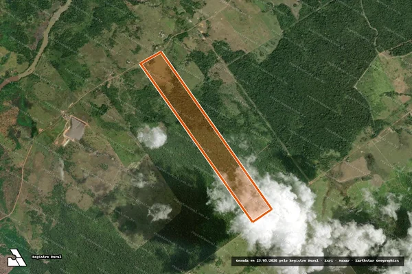 Imagem de satélite de SITIO SANTO ANTONIO em MUCAJAÍ - RR