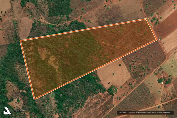 Imagem de satélite de SITIO BOM JESUS em MINAÇU - GO