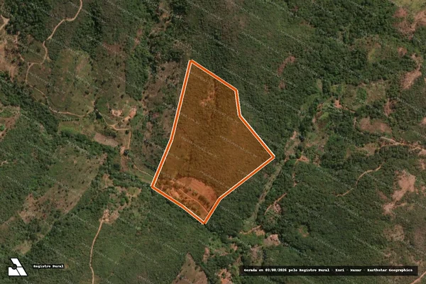 Imagem de satélite de Fazenda Riinho em TAIOBEIRAS - MG