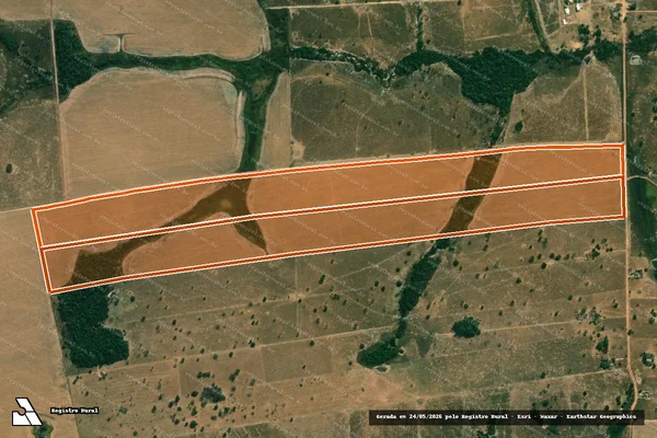 Imagem de satélite de FAZENDA NOVA ESMERALDA em COLÍDER - MT