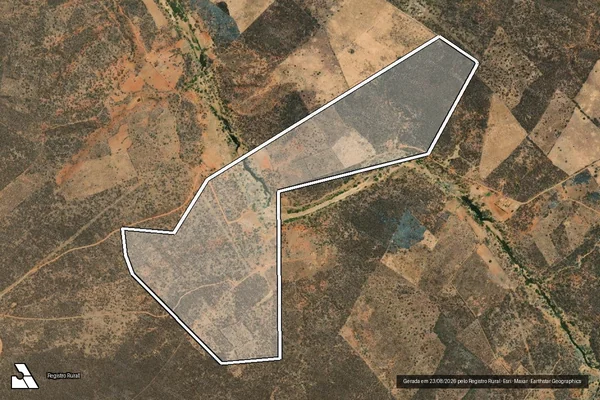Imagem de satélite de CHAPADA DO SURUBIM em JACOBINA DO PIAUÍ - PI