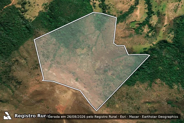 Imagem de satélite de FAZENDA CAPAO GRANDE em PIMENTA - MG