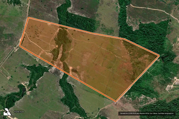 Imagem de satélite de FAZENDA ALTO VERDE em VITÓRIA DO XINGU - PA