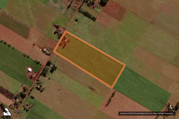 Imagem de satélite de Lote - 101 em SIDROLÂNDIA - MS