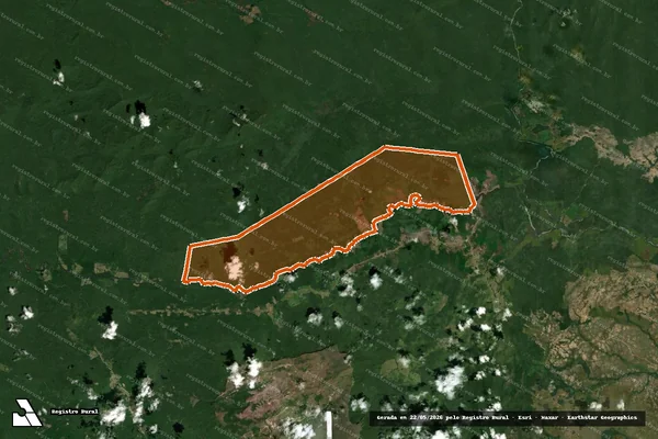 Imagem de satélite de PA/AMAJARI. em AMAJARI - RR