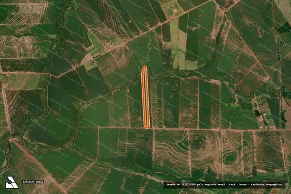 Imagem de satélite de Lote-93-A e 94-Remanescente-B em BRASILÂNDIA DO SUL - PR