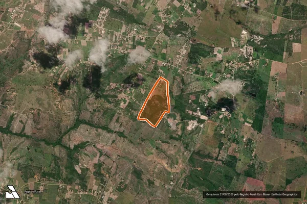 Imagem de satélite de FAZENDA TAPERA em CORAÇÃO DE MARIA - BA