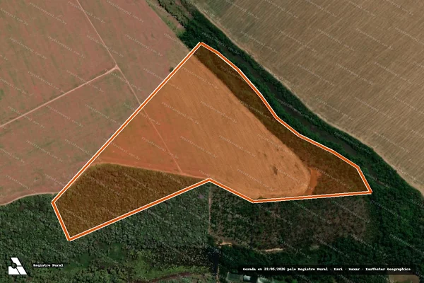 Imagem de satélite de FAZENDA INHUMA em RIACHÃO - MA