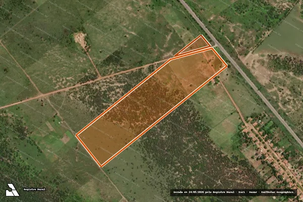 Imagem de satélite de PA FAZENDA HIPOLITO - LOTE 92 em MOSSORÓ - RN