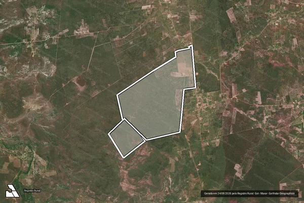 Imagem de satélite de SANTO ONOFRE em BOM PRINCÍPIO DO PIAUÍ - PI