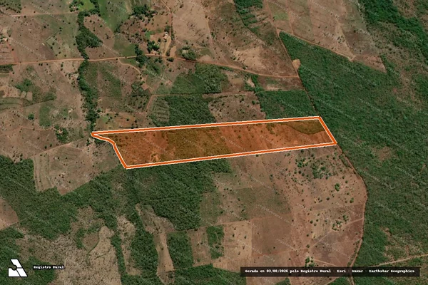 Imagem de satélite de LOTE - 40 em MONTE SANTO DO TOCANTINS - TO
