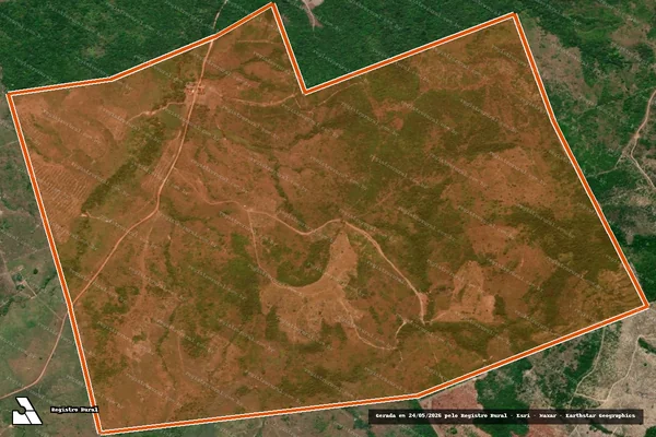 Imagem de satélite de FAZENDA NOSSA SENHORA DA PENHA em GOIANÉSIA DO PARÁ - PA