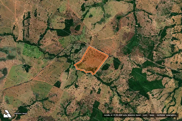 Imagem de satélite de ESTANCIA BEIJA FLOR em NOVO BRASIL - GO