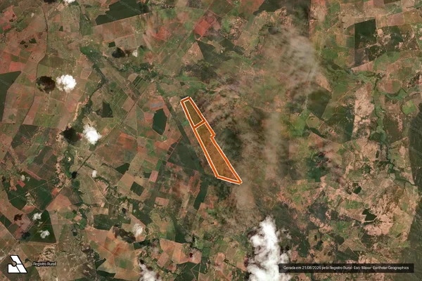 Imagem de satélite de FAZENDA BOM SUCESSO/CAITITU em FRANCISCO SÁ - MG