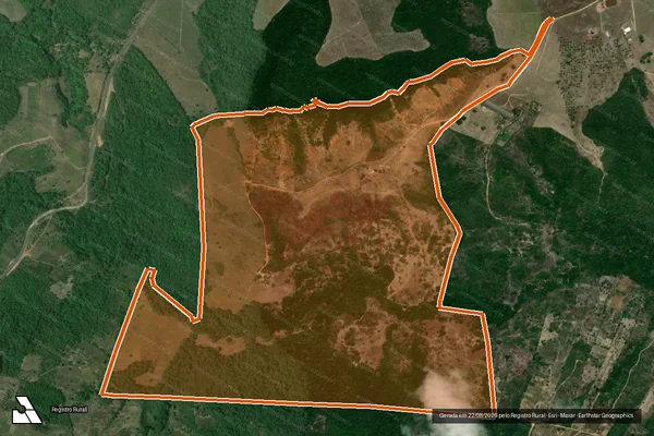 Imagem de satélite de FAZENDA PATIZEIRO em ITAPORANGA D'AJUDA - SE