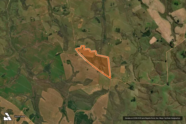 Imagem de satélite de CHACARA DA CONQUISTA em SÃO GABRIEL - RS