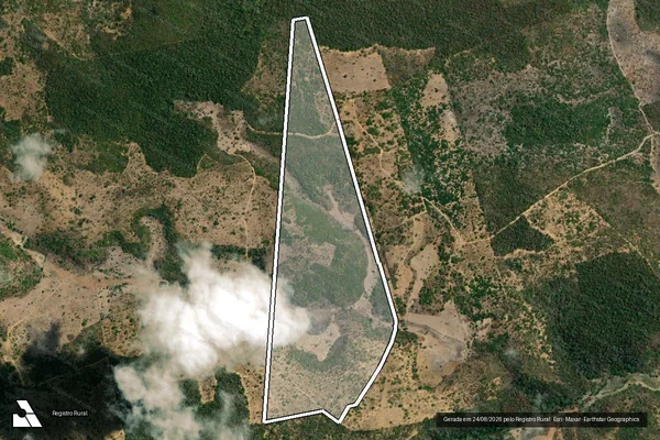 Imagem de satélite de SALOBRO em PIRITIBA - BA