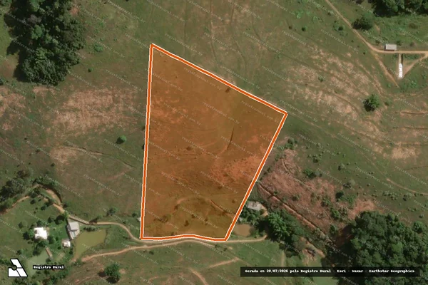 Imagem de satélite de Fazenda Corrego da Lage em MURIAÉ - MG