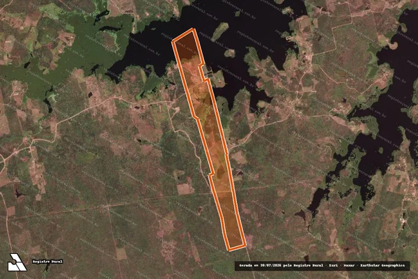 Imagem de satélite de FAZENDA VARZEA DO GADO em PENTECOSTE - CE