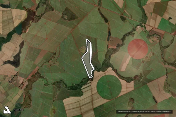 Imagem de satélite de FAZENDA INGOIÓ DO INDAIÁ em MORRO AGUDO - SP