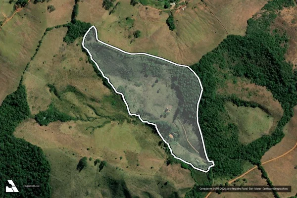Imagem de satélite de FAZENDA BOA VISTA em PEDRO TEIXEIRA - MG