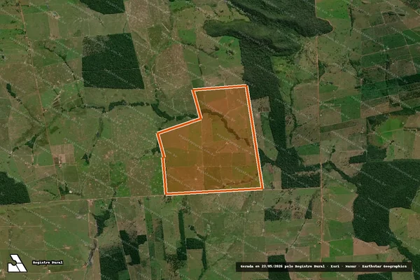 Imagem de satélite de Fazenda Reunidas em SÃO FRANCISCO DO GUAPORÉ - RO